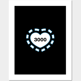 I love you 3000 Posters and Art